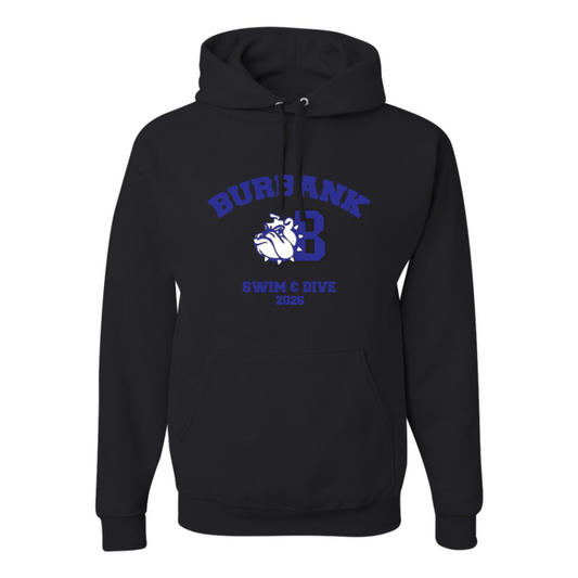Burbank High School Swim Hoodie