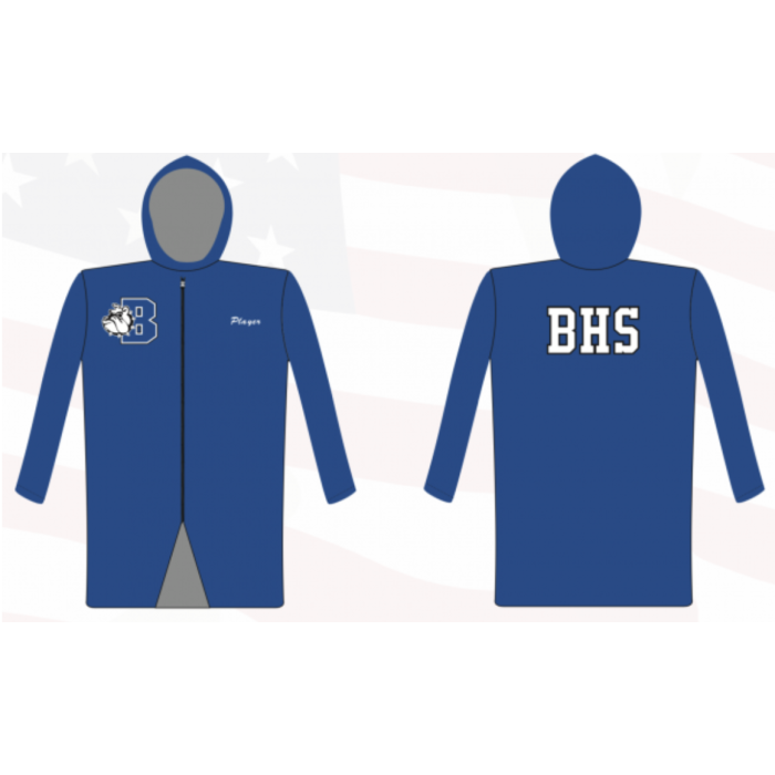 Burbank High School Swim team parka