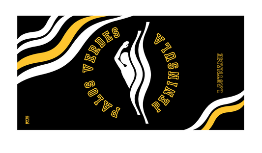 Peninsula High School Swim Microfiber towel