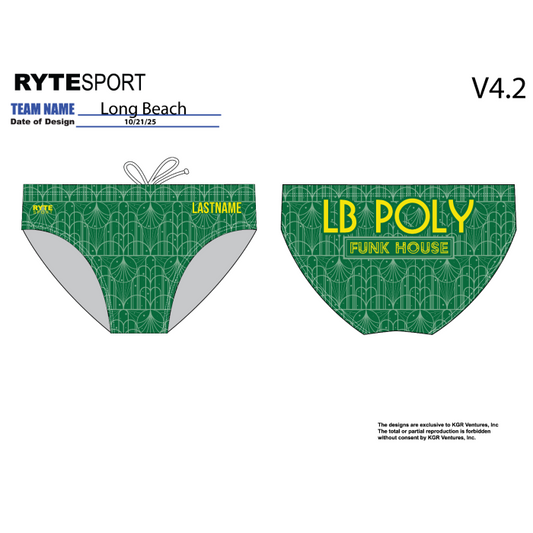Long Beach Poly Swim Brief